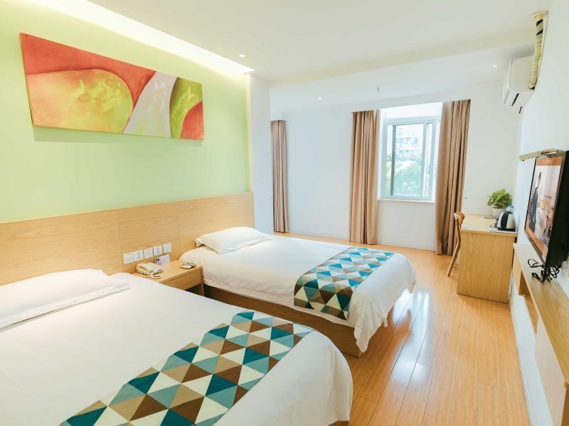 Shell Shanghai Jiadingbei Subway Station Shuping Road Hotel Exterior foto